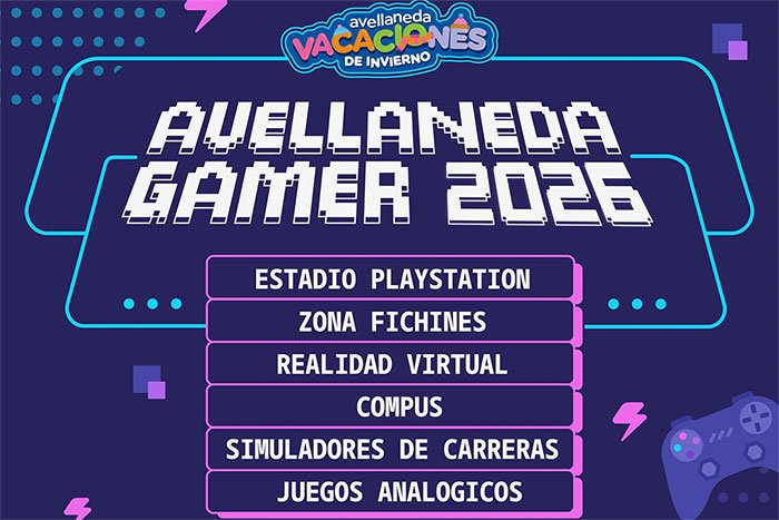 Avellaneda Gamer 2026 en el Parque La Estación de Avellaneda