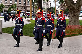 cambio guardia granaderos