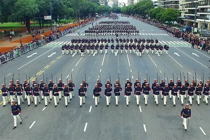 desfile militar 9 de julio
