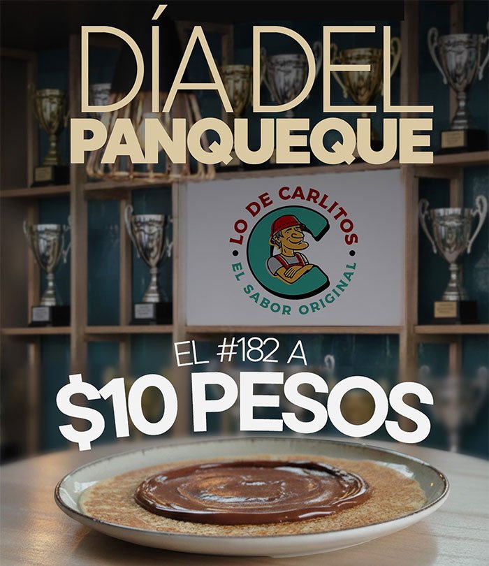 Día del Panqueque en Lo de Carlitos