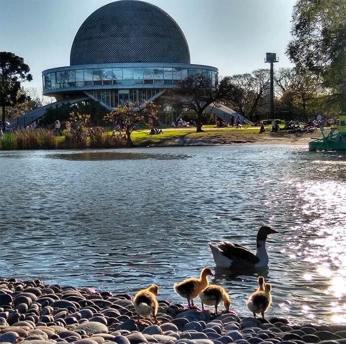 lago del planetario caba