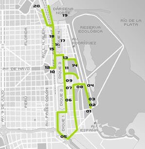 mapa puerto madero