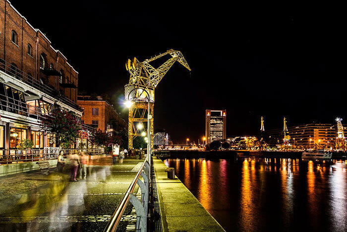 noche puerto madero