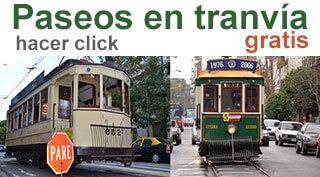 paseos gratis en tranvia