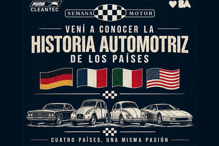 Semana Motor Buenos Aires 2026: autos clásicos, deportivos e históricos