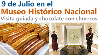 9 de julio en el museo historico nacional