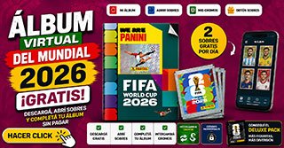 albúm virtual del mundial 2026