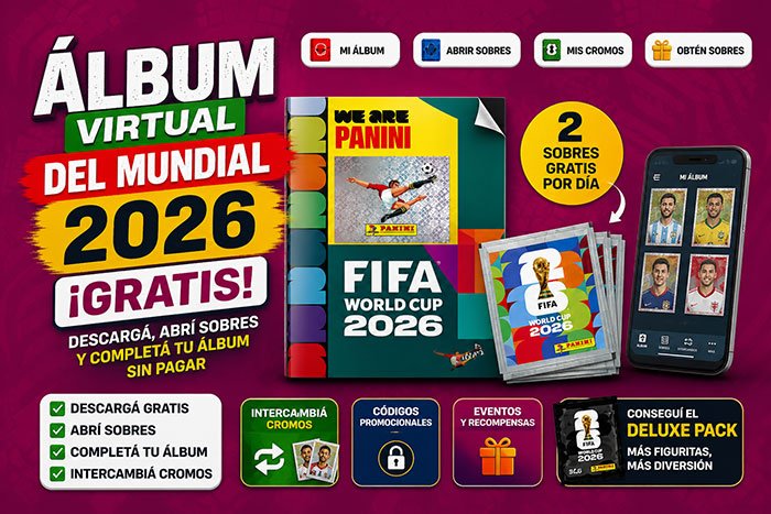 album virtual mundial 2026