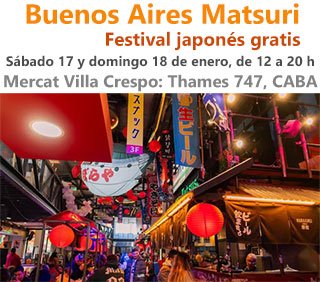 Buenos Aires Matsuri en Mercat Villa Crespo
