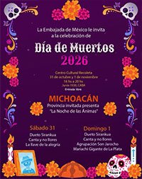 Día de Muertos en el Centro Cultural Recoleta