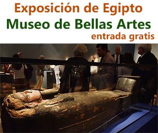 exposicion de egipto en el museo de bellas artes