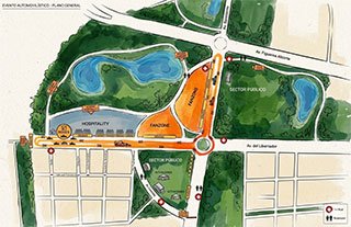 mapa de exhibición de Franco Colapinto