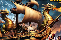 Piratas y el misterio de la Isla de los Dragones