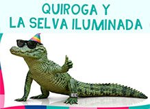 Quiroga y la Selva Iluminada. Teatro Ciego